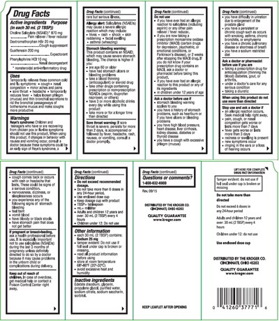 Kroger Cough Cold Label2 (Kroger Cough Cold Label2)